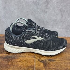 Brooks Revel 3 Running Shoes Womens‎ 10 B Black Sneakers Trainers 1203021B012